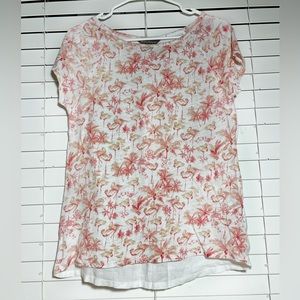 Tommy Bahama‎ Women’s top short sleeve round neck Sz S/P